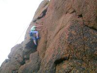 Angie shows she can climb to the top