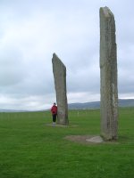 Standing stones on Orkey